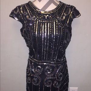 Gatsby Sequin Maxi Dress